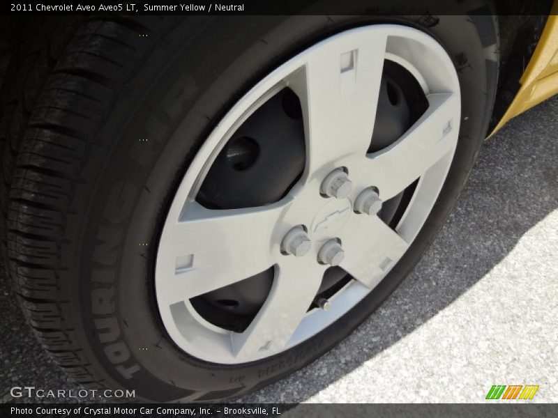 Summer Yellow / Neutral 2011 Chevrolet Aveo Aveo5 LT