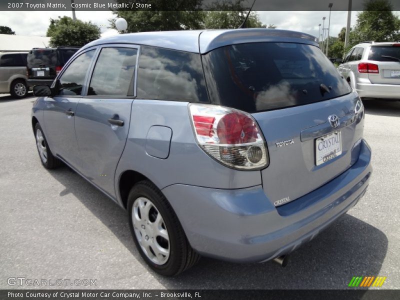 Cosmic Blue Metallic / Stone 2007 Toyota Matrix