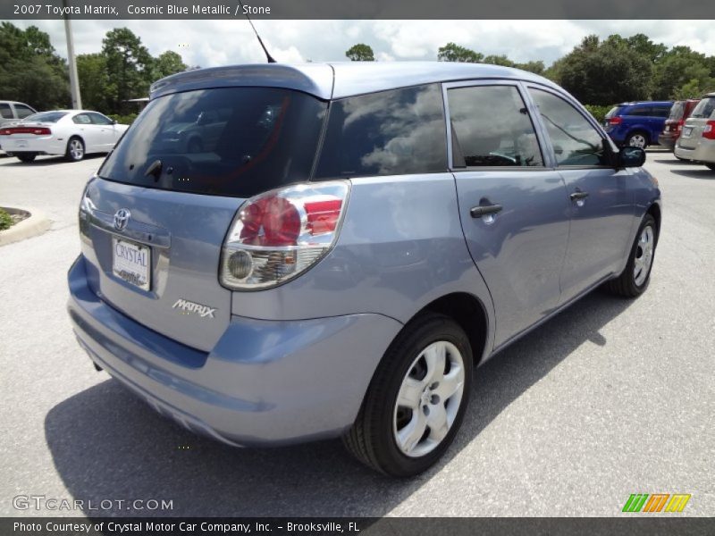 Cosmic Blue Metallic / Stone 2007 Toyota Matrix