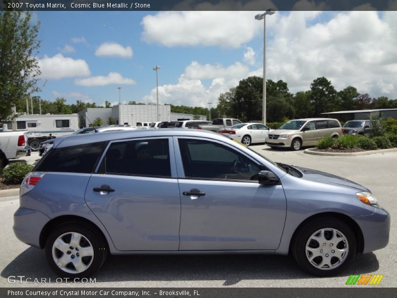 Cosmic Blue Metallic / Stone 2007 Toyota Matrix