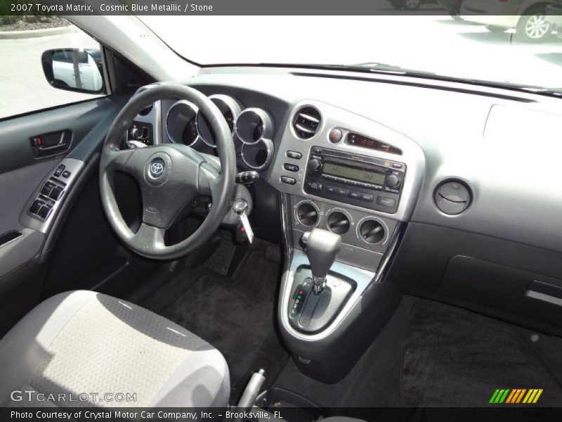 Cosmic Blue Metallic / Stone 2007 Toyota Matrix