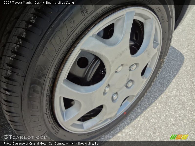 Cosmic Blue Metallic / Stone 2007 Toyota Matrix