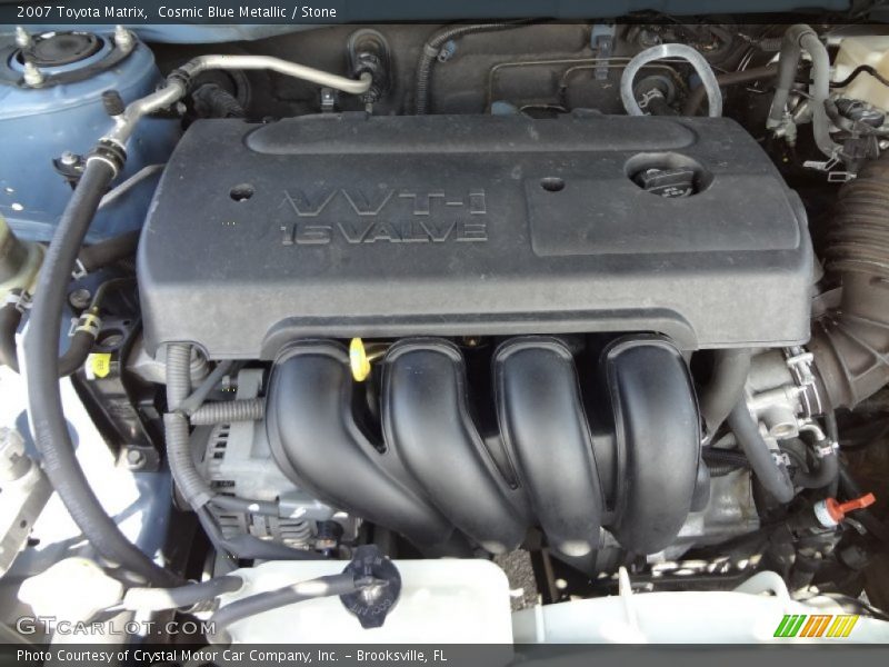 Cosmic Blue Metallic / Stone 2007 Toyota Matrix