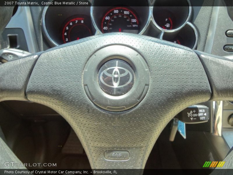 Cosmic Blue Metallic / Stone 2007 Toyota Matrix