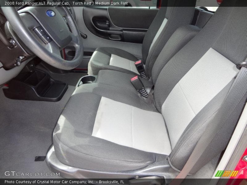 Torch Red / Medium Dark Flint 2008 Ford Ranger XLT Regular Cab