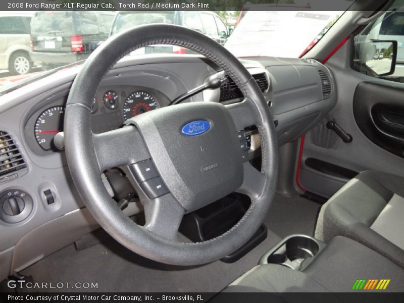 Torch Red / Medium Dark Flint 2008 Ford Ranger XLT Regular Cab