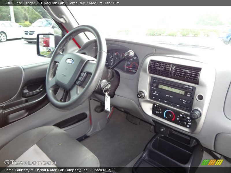 Torch Red / Medium Dark Flint 2008 Ford Ranger XLT Regular Cab