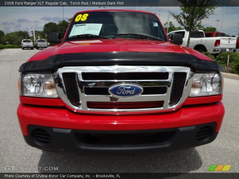 Torch Red / Medium Dark Flint 2008 Ford Ranger XLT Regular Cab