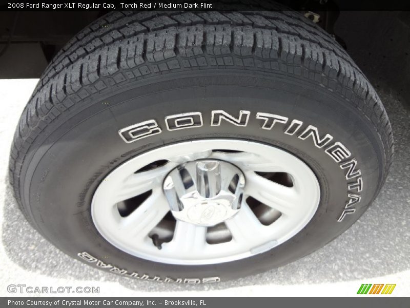 Torch Red / Medium Dark Flint 2008 Ford Ranger XLT Regular Cab