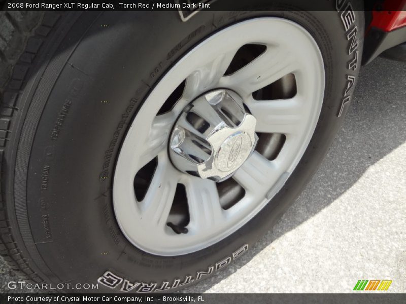 Torch Red / Medium Dark Flint 2008 Ford Ranger XLT Regular Cab