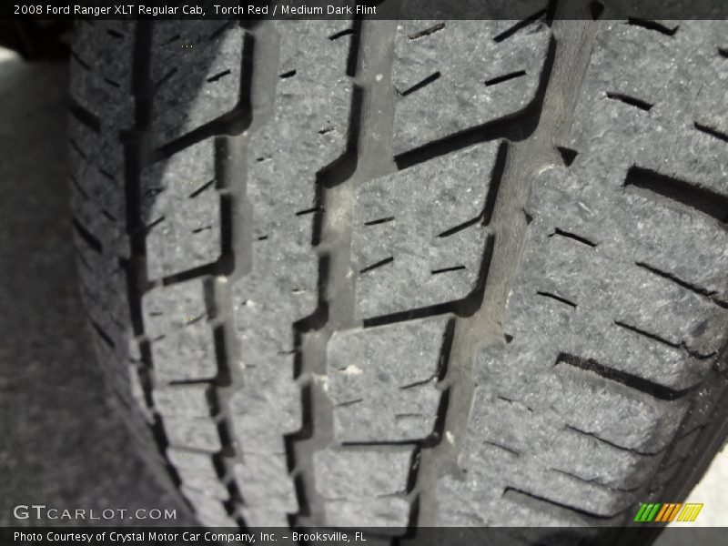 Torch Red / Medium Dark Flint 2008 Ford Ranger XLT Regular Cab