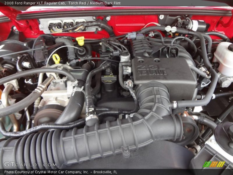Torch Red / Medium Dark Flint 2008 Ford Ranger XLT Regular Cab