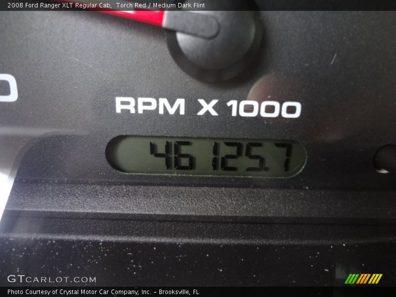 Torch Red / Medium Dark Flint 2008 Ford Ranger XLT Regular Cab