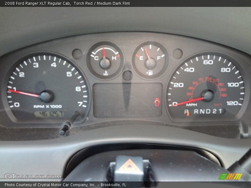 Torch Red / Medium Dark Flint 2008 Ford Ranger XLT Regular Cab