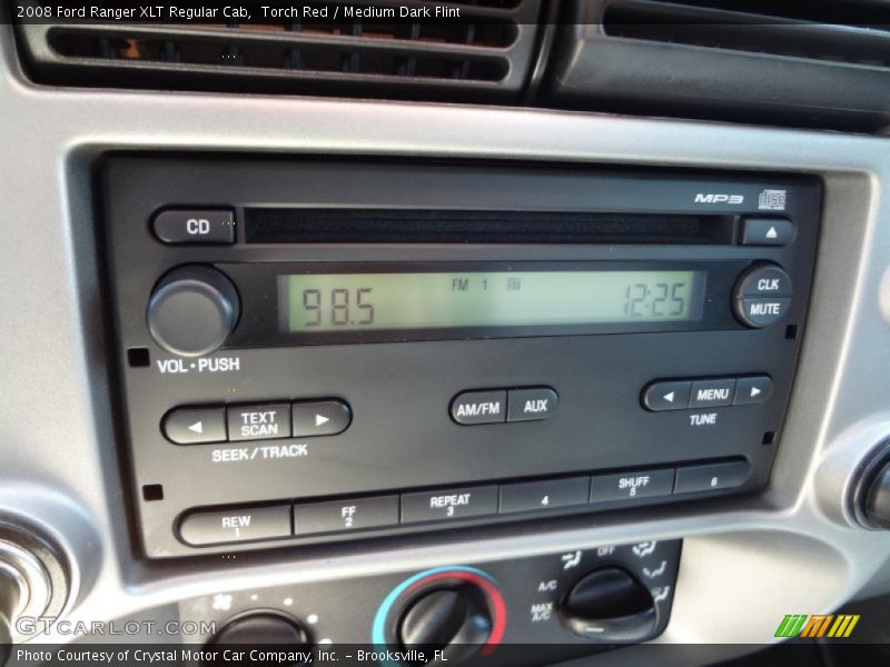 Torch Red / Medium Dark Flint 2008 Ford Ranger XLT Regular Cab