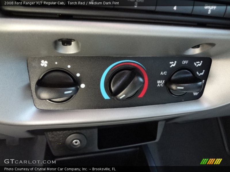 Torch Red / Medium Dark Flint 2008 Ford Ranger XLT Regular Cab