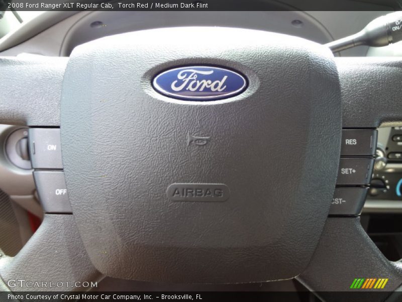 Torch Red / Medium Dark Flint 2008 Ford Ranger XLT Regular Cab
