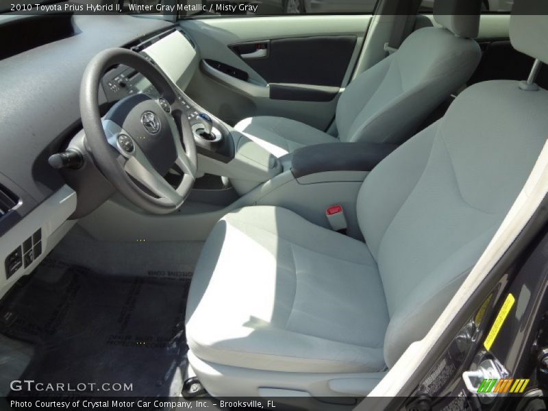 Front Seat of 2010 Prius Hybrid II