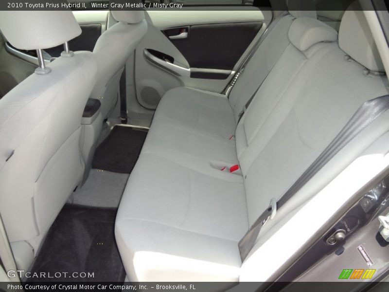 Rear Seat of 2010 Prius Hybrid II