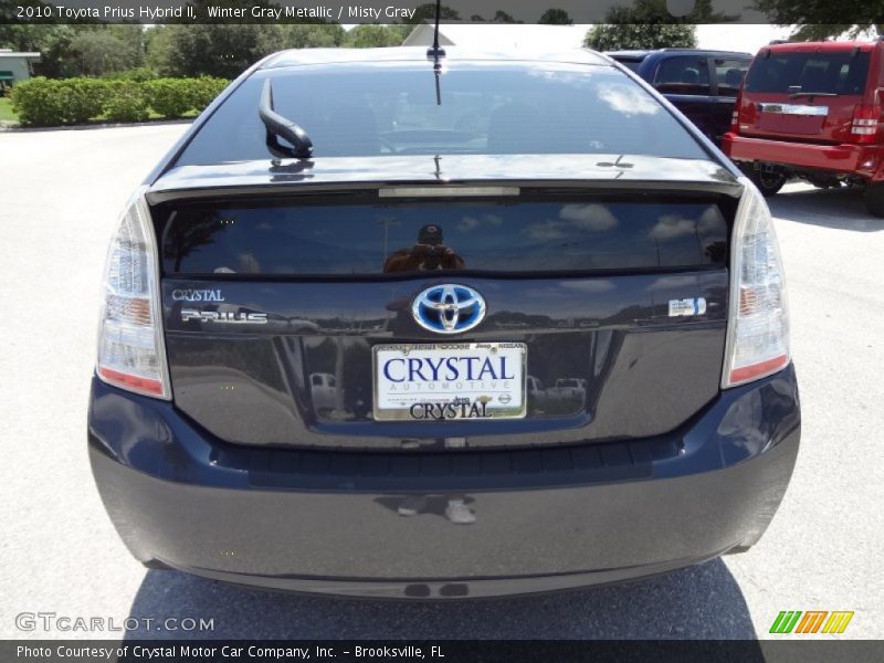 Winter Gray Metallic / Misty Gray 2010 Toyota Prius Hybrid II