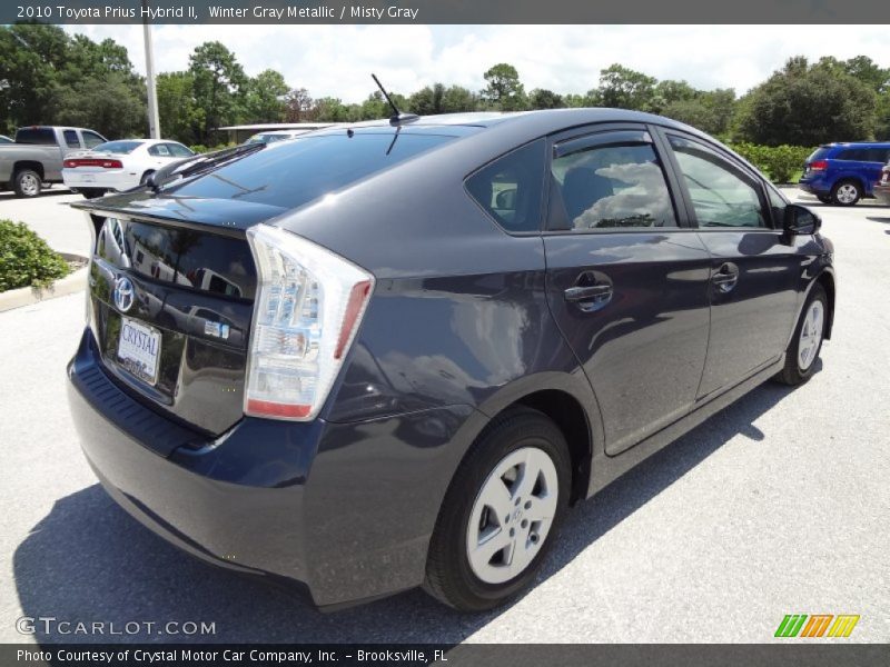 Winter Gray Metallic / Misty Gray 2010 Toyota Prius Hybrid II