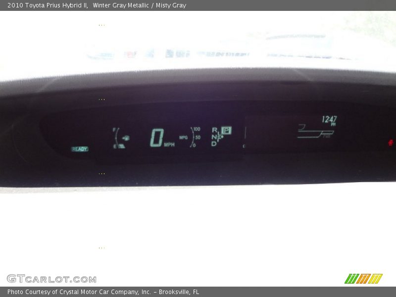  2010 Prius Hybrid II Hybrid II Gauges
