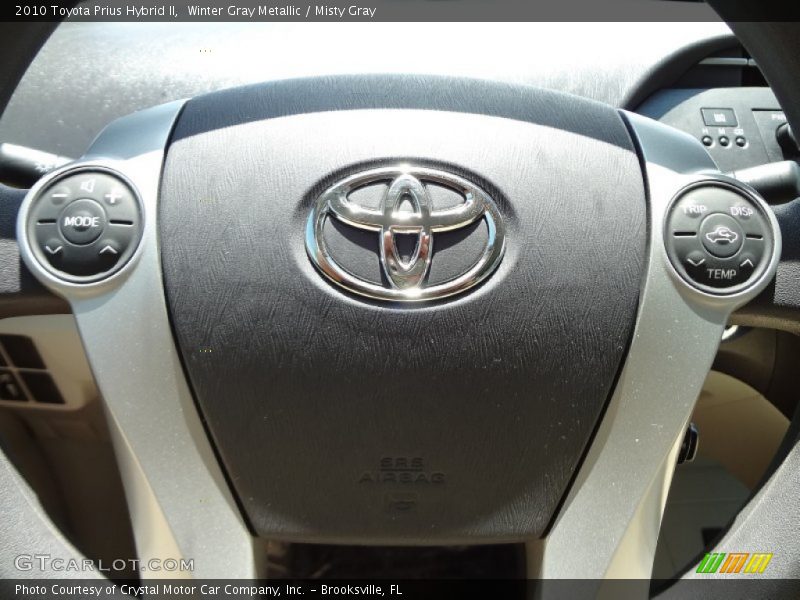 Controls of 2010 Prius Hybrid II