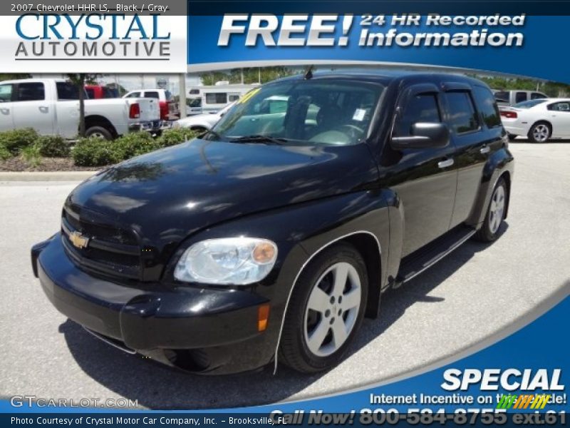 Black / Gray 2007 Chevrolet HHR LS