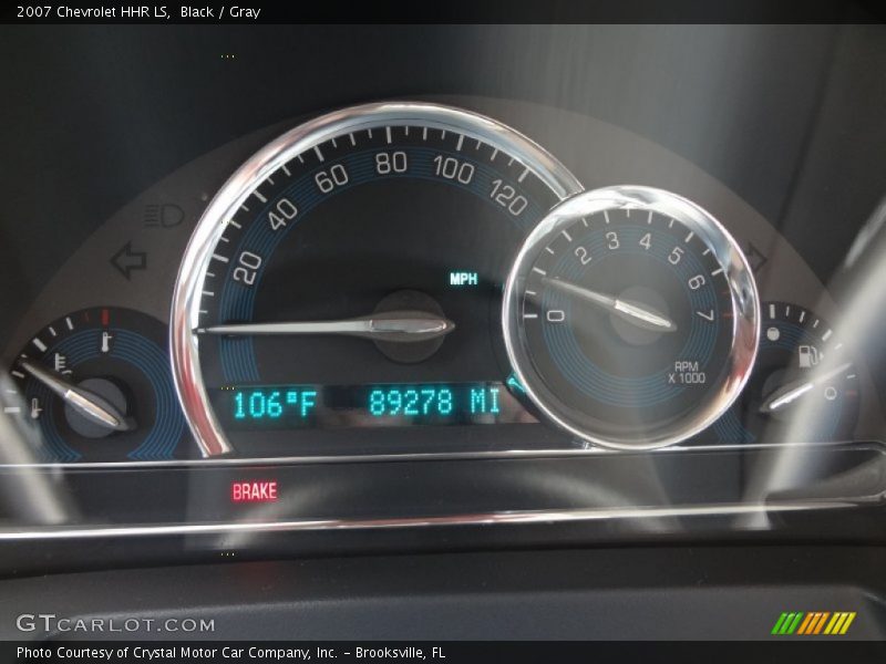 Black / Gray 2007 Chevrolet HHR LS