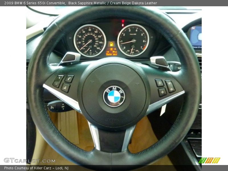  2009 6 Series 650i Convertible Steering Wheel