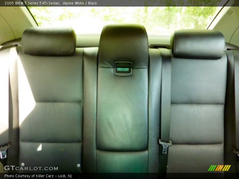 Alpine White / Black 2005 BMW 5 Series 545i Sedan