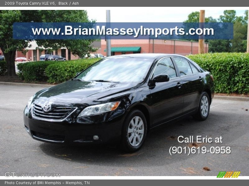 Black / Ash 2009 Toyota Camry XLE V6