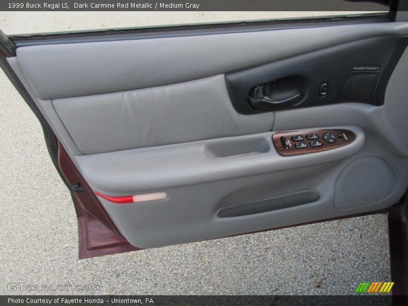 Dark Carmine Red Metallic / Medium Gray 1999 Buick Regal LS