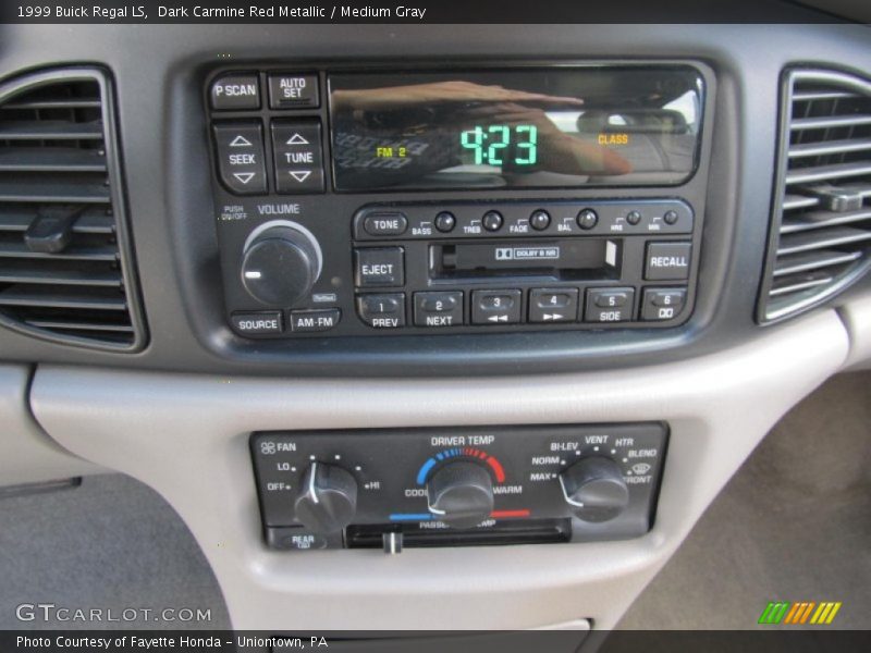 Dark Carmine Red Metallic / Medium Gray 1999 Buick Regal LS