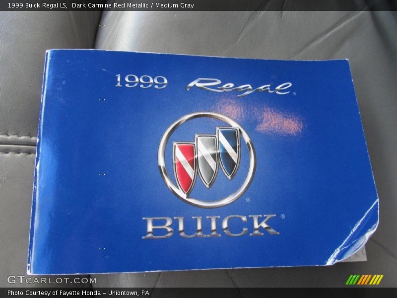 Dark Carmine Red Metallic / Medium Gray 1999 Buick Regal LS