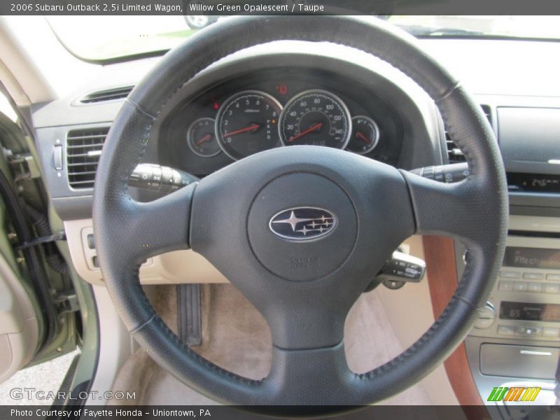  2006 Outback 2.5i Limited Wagon Steering Wheel