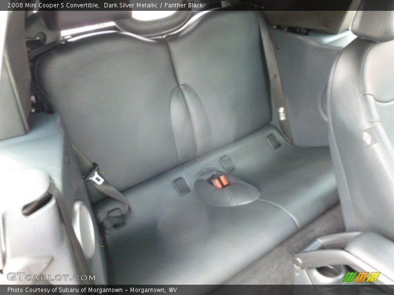 Dark Silver Metallic / Panther Black 2008 Mini Cooper S Convertible
