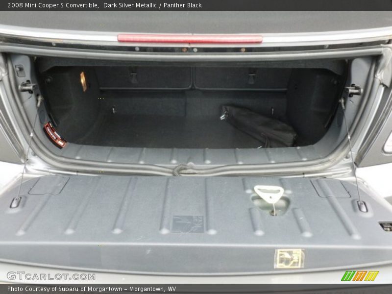Dark Silver Metallic / Panther Black 2008 Mini Cooper S Convertible