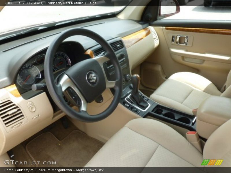 Beige Interior - 2008 XL7 AWD 