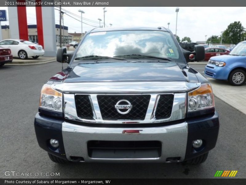 Navy Blue / Almond 2011 Nissan Titan SV Crew Cab 4x4