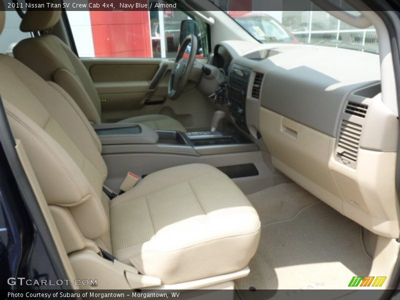 Navy Blue / Almond 2011 Nissan Titan SV Crew Cab 4x4