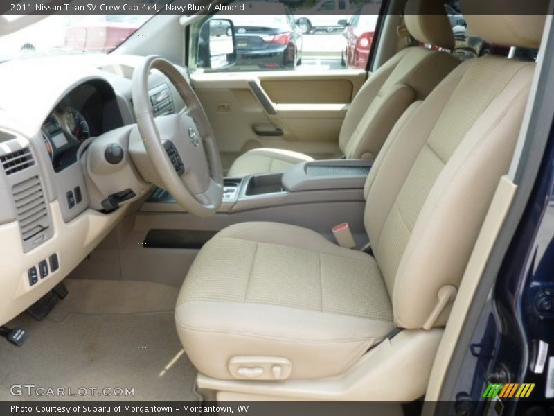 Navy Blue / Almond 2011 Nissan Titan SV Crew Cab 4x4