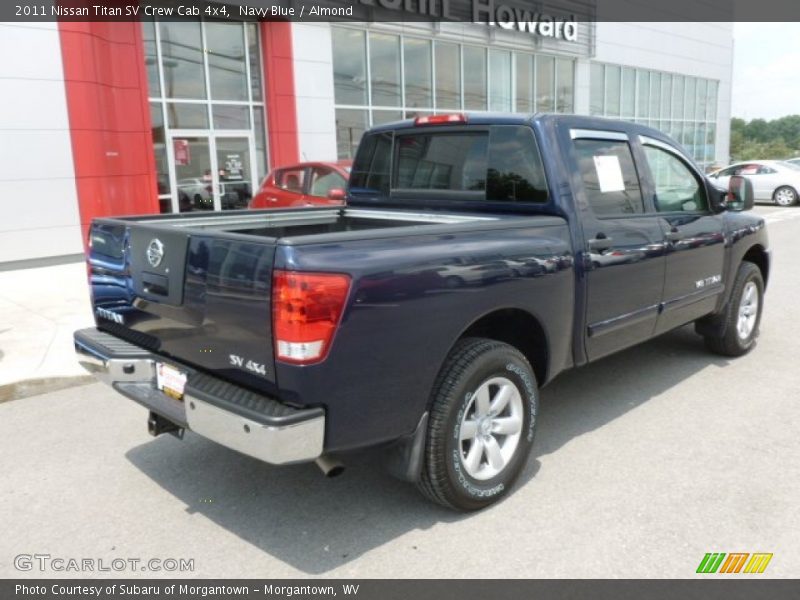 Navy Blue / Almond 2011 Nissan Titan SV Crew Cab 4x4