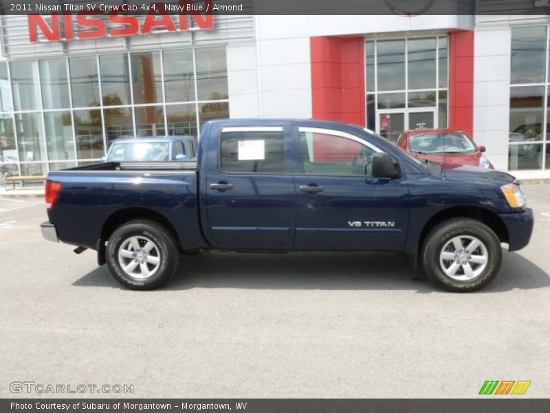 Navy Blue / Almond 2011 Nissan Titan SV Crew Cab 4x4