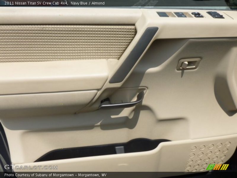 Navy Blue / Almond 2011 Nissan Titan SV Crew Cab 4x4