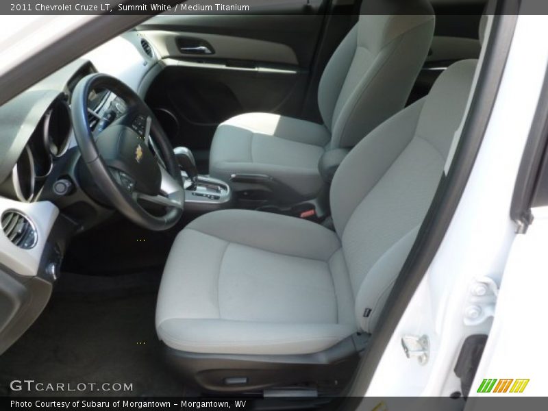 Summit White / Medium Titanium 2011 Chevrolet Cruze LT