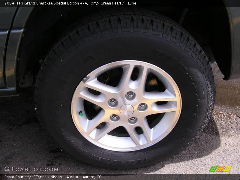 Onyx Green Pearl / Taupe 2004 Jeep Grand Cherokee Special Edition 4x4