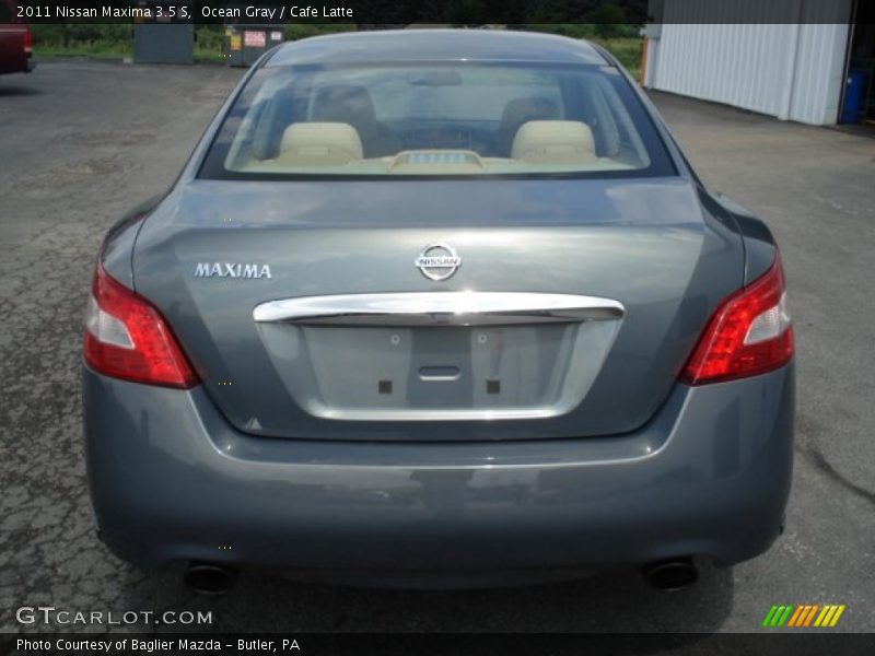 Ocean Gray / Cafe Latte 2011 Nissan Maxima 3.5 S