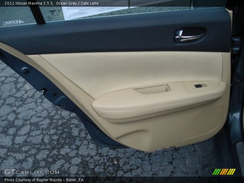 Ocean Gray / Cafe Latte 2011 Nissan Maxima 3.5 S