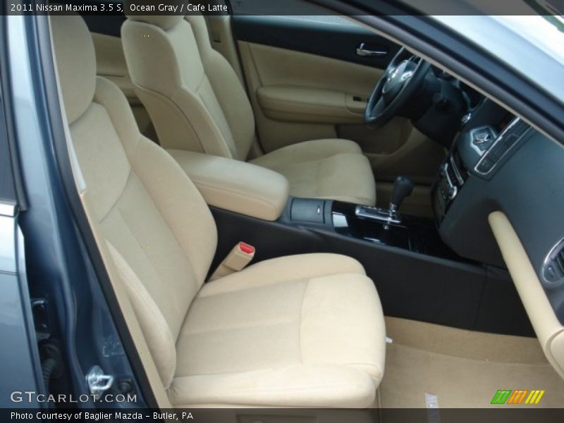 Ocean Gray / Cafe Latte 2011 Nissan Maxima 3.5 S